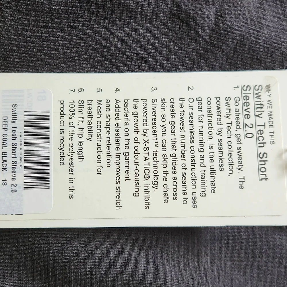 Lululemon Swiftly Tech 2.0 short sleeve - New - Picture 8 of 8